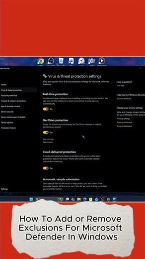 How to Add or Remove Microsoft Defender Exclusions on Windows 11