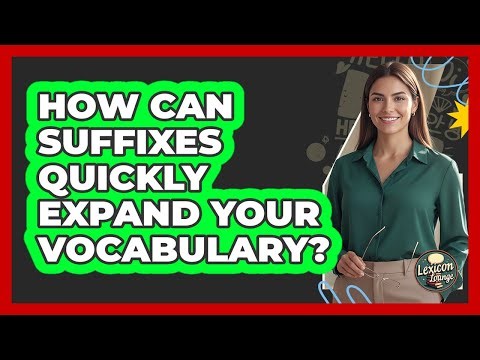 How Can Suffixes Quickly Expand Your Vocabulary? - Lexicon Lounge