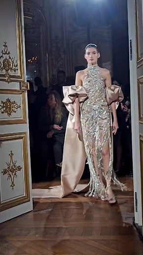 100K views · 999 reactions | Couture runway fashion show. #couturenotebook #fashion #reelsfypシ #reelsfacebook #explore #couture #design | Lucky's Illustra | Facebook