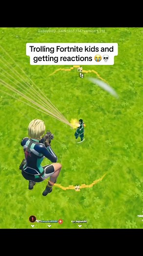 Trolling Fortnite Kids for Reactions