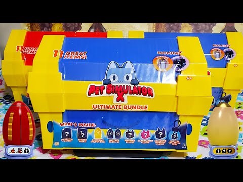 Unboxing Pet Simulator X Ultimate Bundle Toys