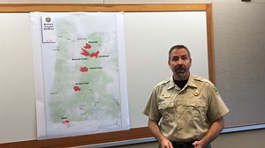 4.5K views · 51 reactions | Doug Grafe, ODF's Chief of Fire Protection, gives an update on the progress made on major fires throughout Oregon. | Oregon Department of Forestry | Facebook