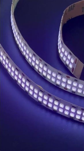 24V Double-row High Output UV LED Strip Lights 480 LEDs - superlightingled
