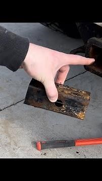 Rusted and stuck hitch removal, easy 5 min removal. (Hollow tube hitch only)