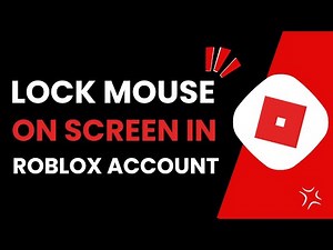 How To Lock Mouse On Screen In Roblox
