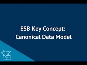 ESB Key Concept Canonical Data Model