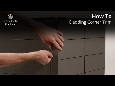 Cladding Corner Trim Installation | Step-by-Step Tutorial by EnviroBuild