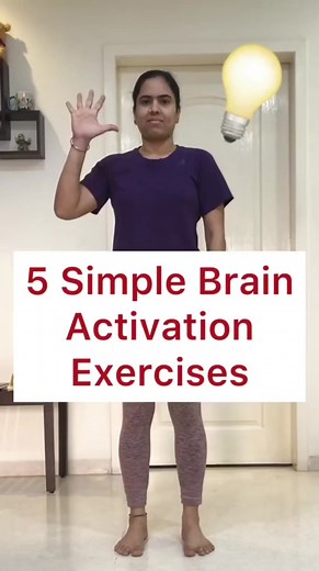 1M views · 18K reactions | 5 Simple Exercises for Brain activation &...