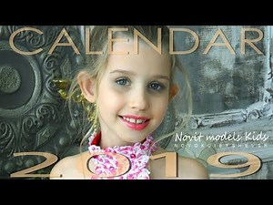 Promotional video of CALENDAR "NOVIT MODELS KIDS"™ for 2019