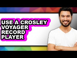 How To Use A Crosley Voyager Record Player - Step By Step
