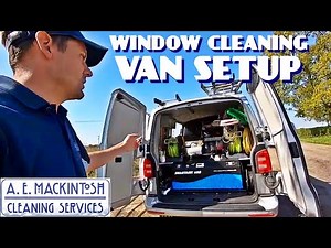 My Window Cleaning Van Setup - VW Transporter