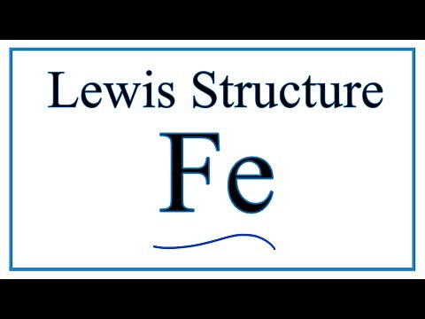 How to Draw the Lewis Structure for Iron (Fe)
