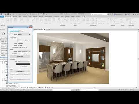 Revit 2019 - Rendering - Episode 2 - Rendering Settings