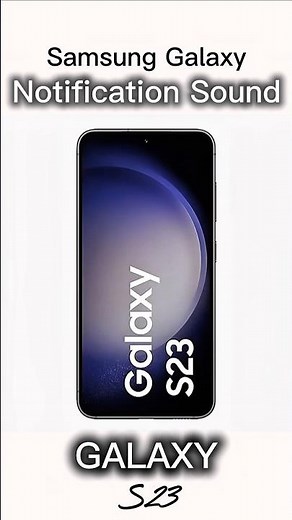 Samsung Galaxy Notification Sound