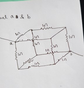 Find the equivalent resistance between terminal a & b. [Diagr... | Filo