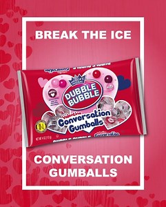 21K views · 247 reactions | Breaking the Ice has never been easier with Dubble Bubbles Conversation Gumballs, all individually wrapped. | Dubble Bubble Bubble Gum | Facebook
