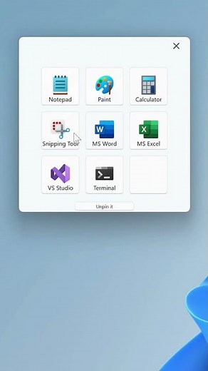 NEW: My Quick Launch Windows 11 Widget