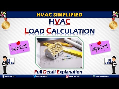 HVAC Load Calculation - Full Detail Explained