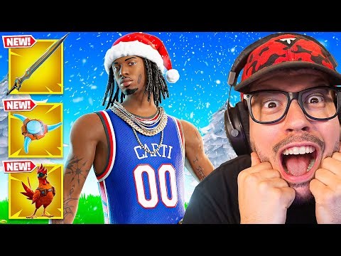 FIRST LOOK at New Fortnite *WINTERFEST* Update!