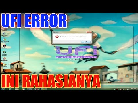CARA MENGATASI UFI ERROR‼️the smart card resource manager is not running