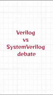 SystemVerilog vs Verilog in 60 Seconds! | Key Differences Explained