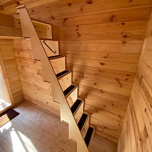 Stair-Wall™ – Fold Flat Wall Ladder - Sawmill Structures™