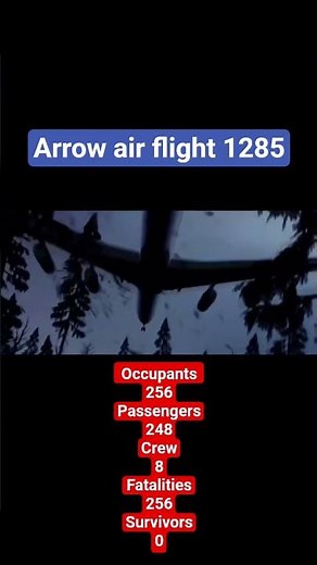 arrow air flight 1285 crash animation +cvr #aviationaccident #aviation #airline #airbusa400m