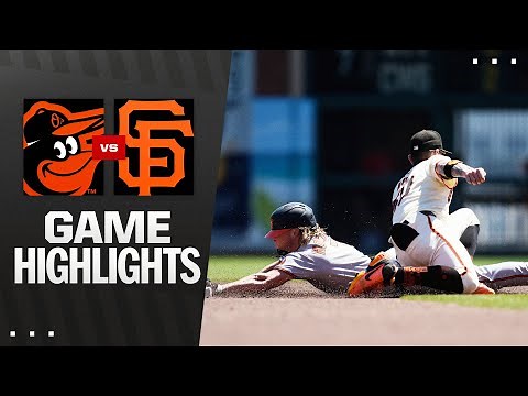 Orioles vs. Giants Game Highlights (8/31/25) | MLB Highlights