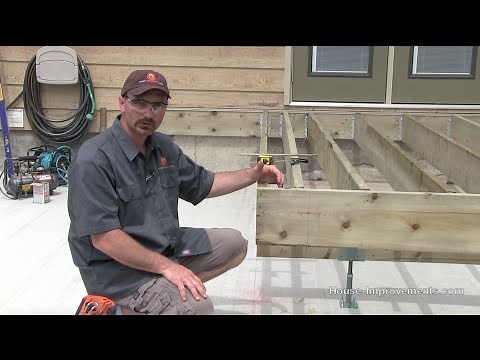 How To Build A Deck | #2 Framing [Beam/Joists/Ledger]