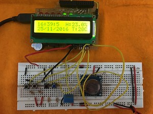 Digital Clock with Stopwatch, Alarm, Countdown and Temperature Display Using Arduino and RTC DS1307