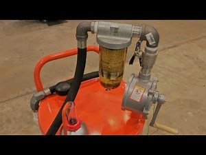 DIY Diesel Fuel Storage, and Pump for Compact Tractor