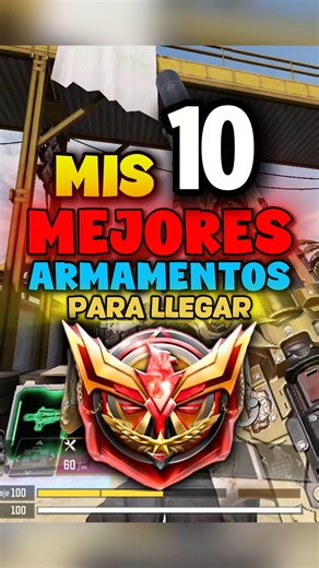 Mis 10 mejores Armamentos para llegar a leyenda en Multijugador de Cod Mobile #callofdutymobile #codmobile #codm #fyp #codmemes | JohnnyGames
