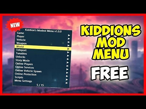 Gta 5 Online Mod Menu PC | Kiddions Mod Menu | Undetected
