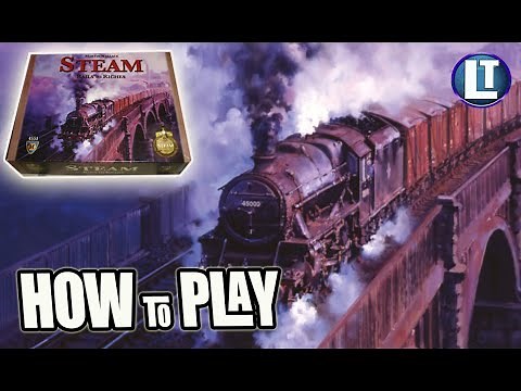 STEAM: Rails To Riches / HOW To PLAY / DIGITAL TUTORIAL / MARTIN WALLACE Game