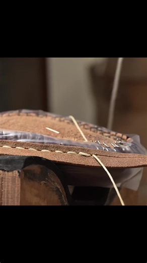 Handmade Derby Shoes in Embossed Cordovan Leather