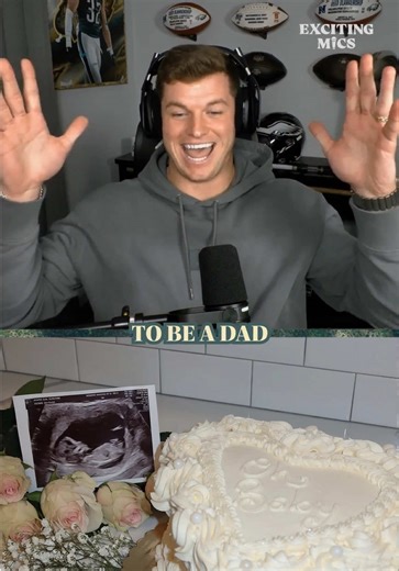 Reed is going to be a GIRL DAD 🙌 #excitingmics #cooperdejean #reedblankenship #eagles #nfl