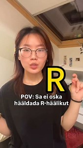 9.4K views · 1K reactions | I’ve been asked so many times why I don’t pronounce R in Estonian. I hope I can沈#estonian #estonia #international #fypage #chinese | QiaoQiao Li | Facebook