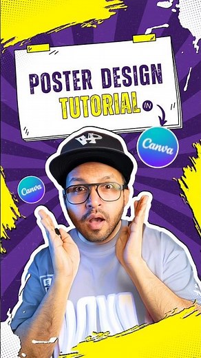How To Make Professional Poster In Canva | Canva Poster Design Tutorial #CanvaTutorial #PosterDesign