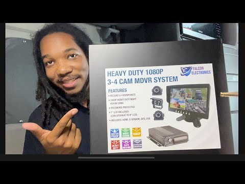Installing My 3 Camera DVR System From FalconEye Electronics!