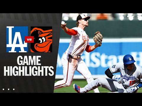 Dodgers vs. Orioles Game Highlights (9/7/25) | MLB Highlights