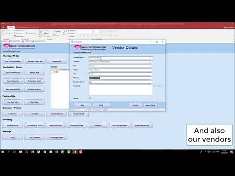 How to Use Restaurant POS Management System Software in Access Database