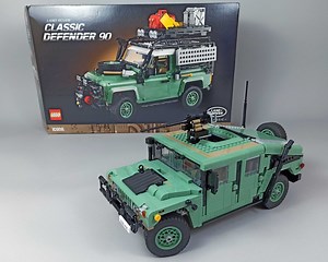LEGO MOC-145291 10317 Humvee (Icons 2023)