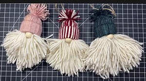 DIY Gnome Santa Ornaments