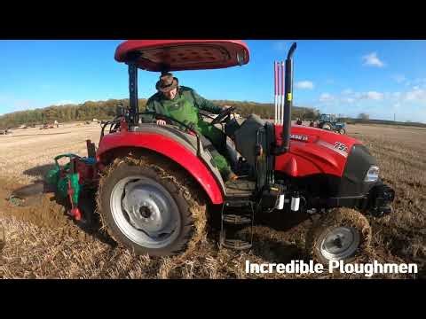 2021 Case IH Farmall 75A 2.9 Litre 3-Cyl Diesel Tractor (75 HP) with Kverneland Plough Rutland 2025