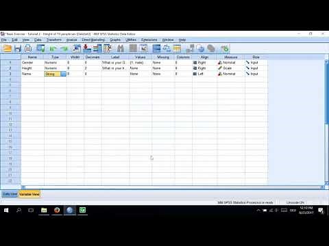 Creating a string variable in SPSS