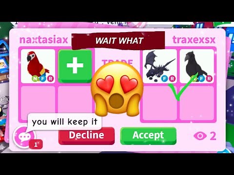 Trading In Roblox Adopt Me🤑HUGE RICH TRADES😎🥳😍