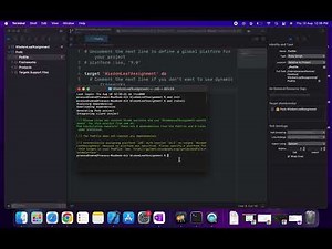 How to create pod file? Install and update pod using terminal