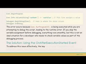 How to Debug Your Script in Delphi Without Runtime Errors: A Step-by-Step Guide