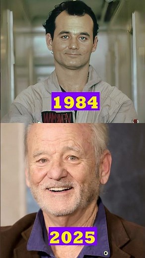 Ghostbusters Cast Then vs Now (1984-2025)