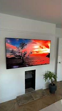 LG 65” B5 OLED Unboxing & Wall Mount | Hidden Cables on Chimney Breast | Clean Pro Install